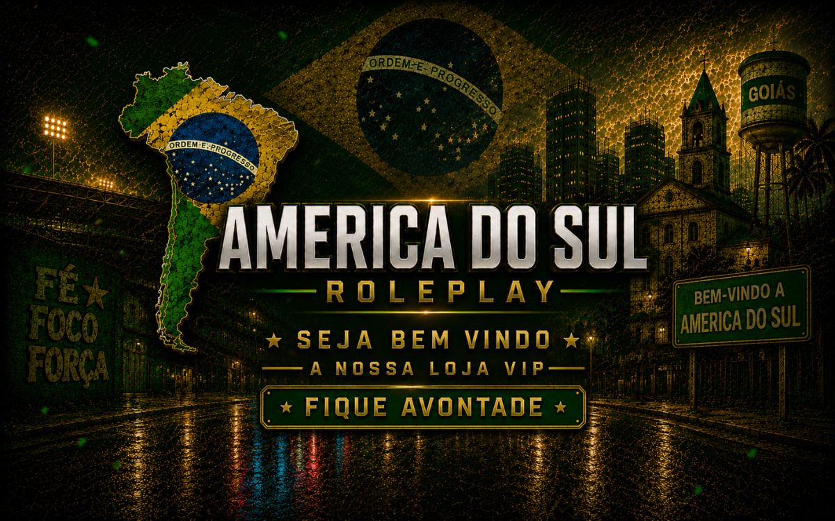 América do Sul Roleplay — Bem-vindo