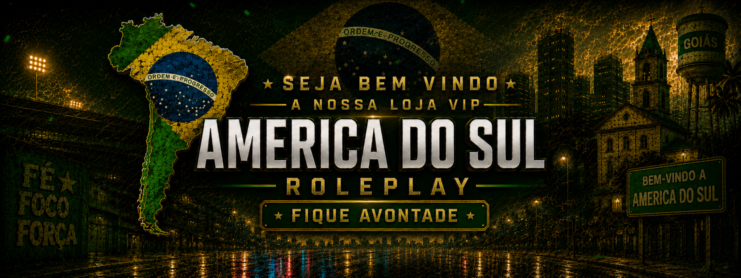 América do Sul Roleplay — Bem-vindo